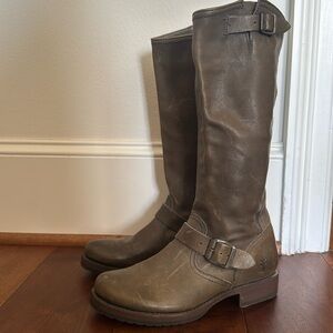 Frye green boots